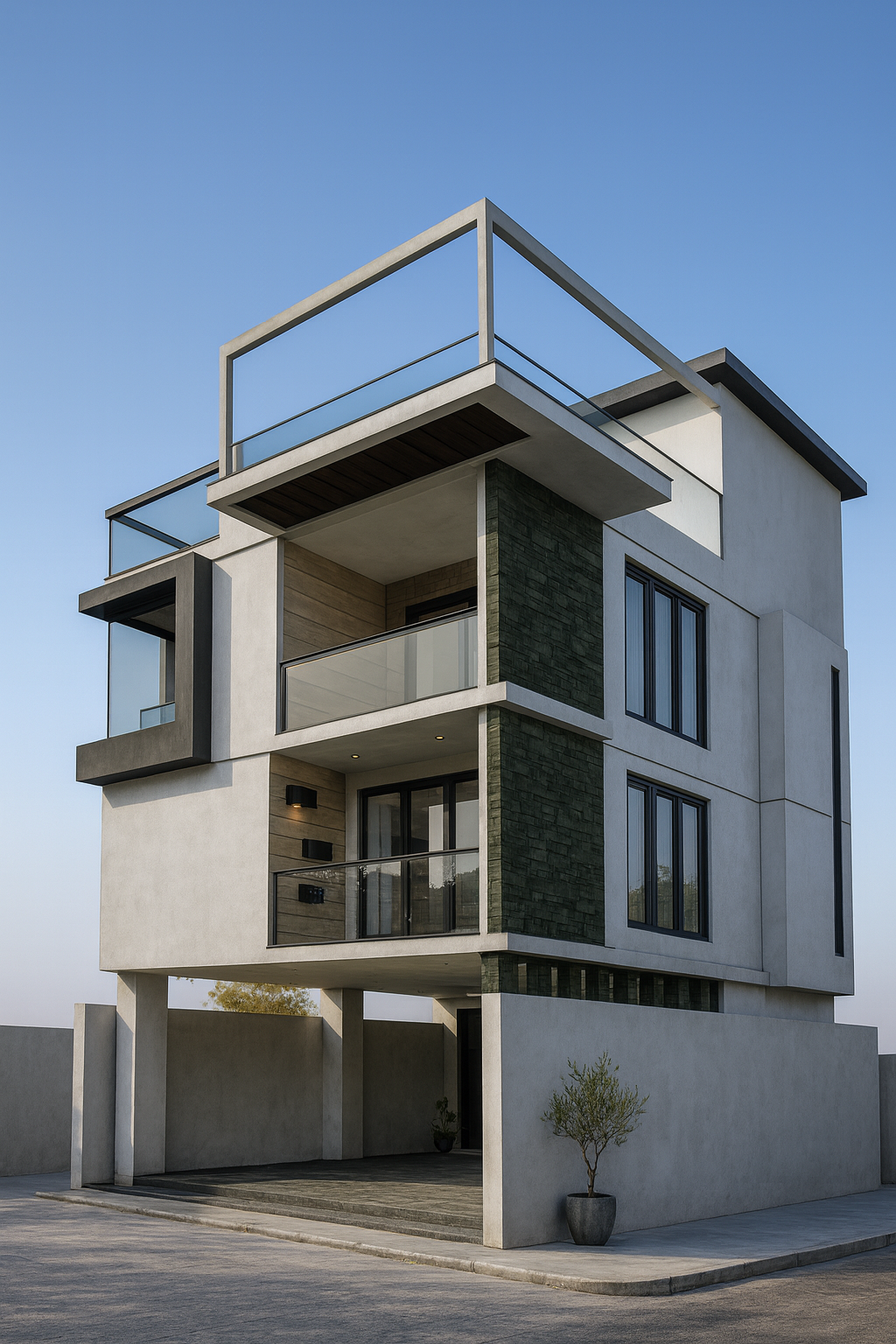 House Elevation Render